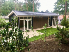 Modern chalet with a dishwasher, located in nature